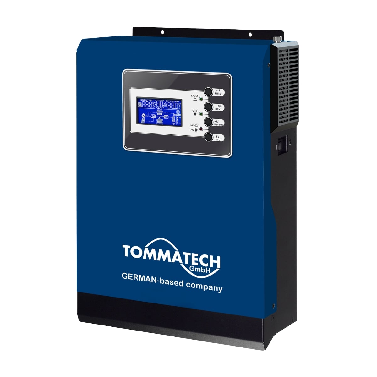 TommaTech New 1K 12V 1Faz Akıllı İnverter Çevirici İnvertör - Solar Gross