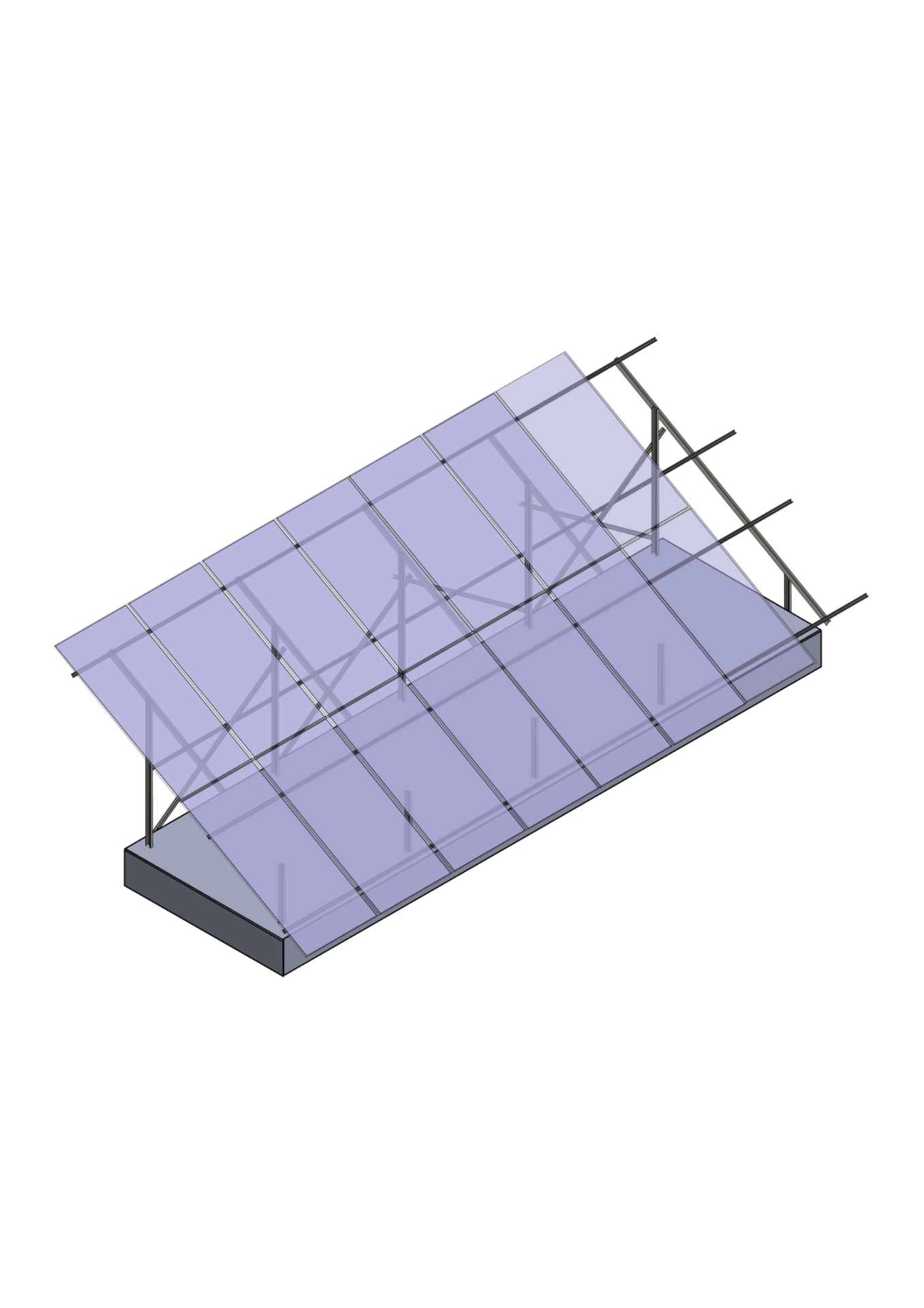 2X10 Sehpa Konstrüksiyon Seti - Solar Gross
