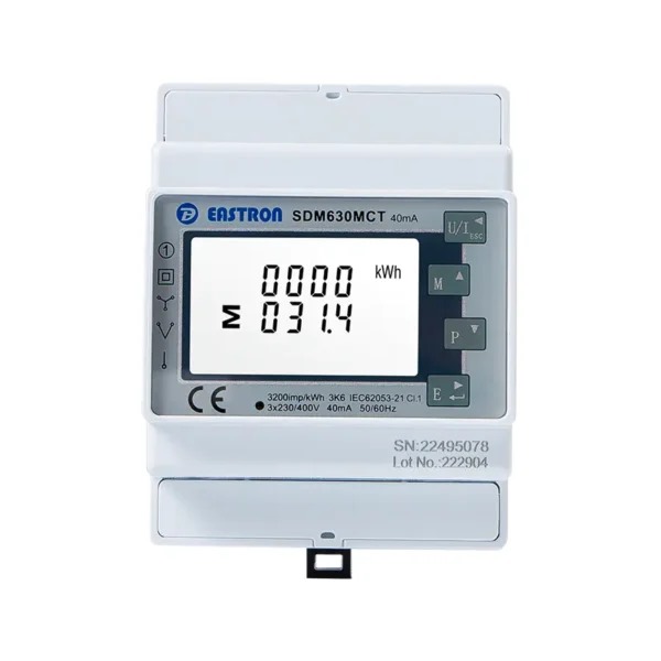Eastron SDM630-MCT Trifaz Akıllı Sayaç (CT’li) - Solar Gross