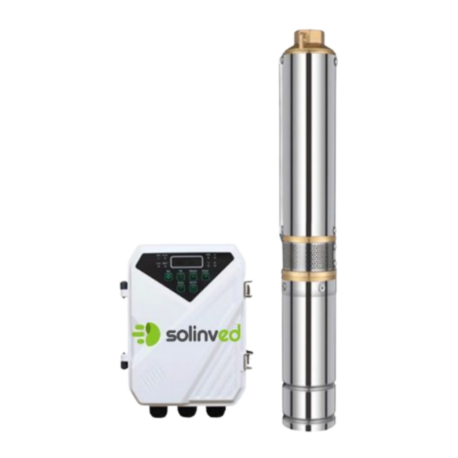 DC Pompa 3 İnç 48 Volt 400 Watt 3,8 Ton HMAX: 47 mt Outlet: 1,25 - Solar Gross