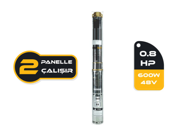 DC pompa 0.8 Hp / 600W / 48V (3RDC3.5-80-48-600) - Solar Gross