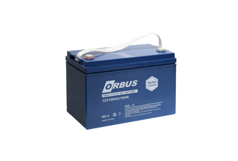 Jel akü 12V 100Ah Orbus - Solar Gross