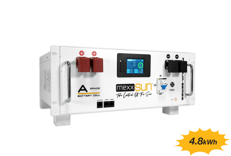MEXXSUN Lityum Akü 48V 100Ah (RK4800) - Solar Gross