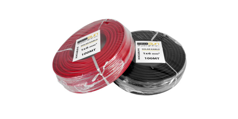 Solar kablo 6mm siyah (100m) - Solar Gross